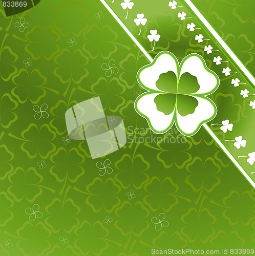 Image of clover pattern