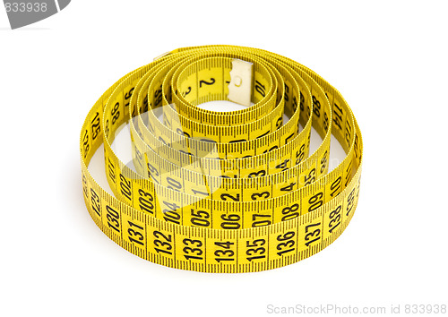 Image of Yellow measuring tape