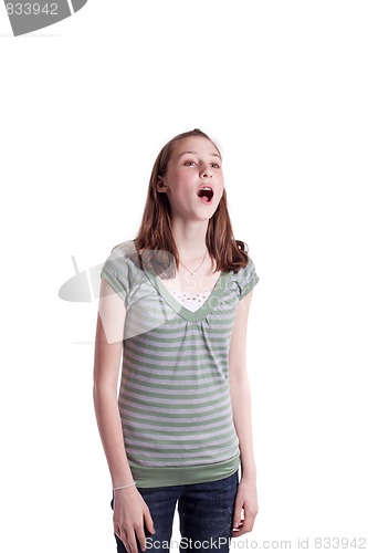 Image of Teenager Singing