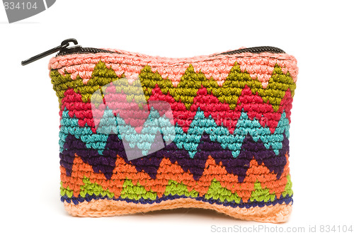 Image of colorful change purse made in guatemala central america