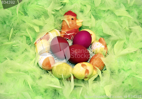 Image of Easter eggs