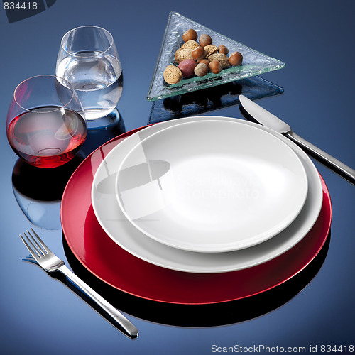 Image of Table set dinner