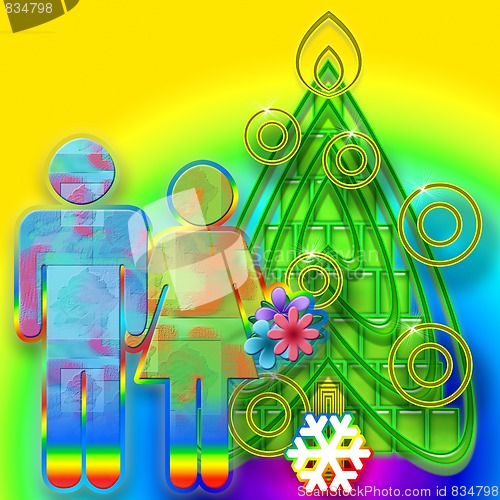 Image of Colorful Christmas