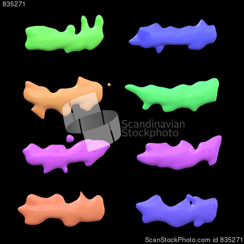 Image of color splash