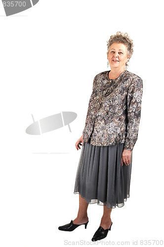 Image of Senior woman standing.