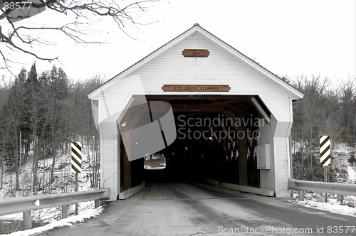 Image of white bridge