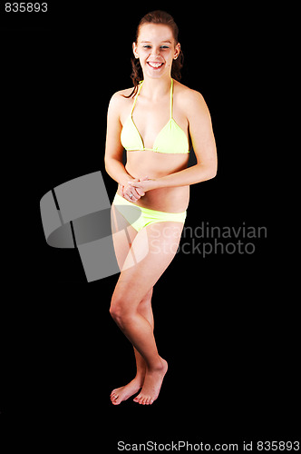 Image of Lovely bikini girl.