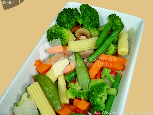 Image of Cook vegetables plate