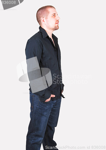 Image of Young man standing.
