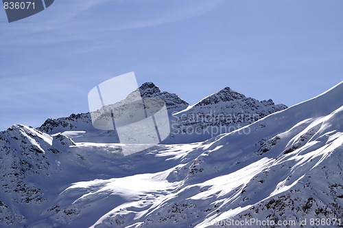 Image of Caucasus Mountains. Kogutai.