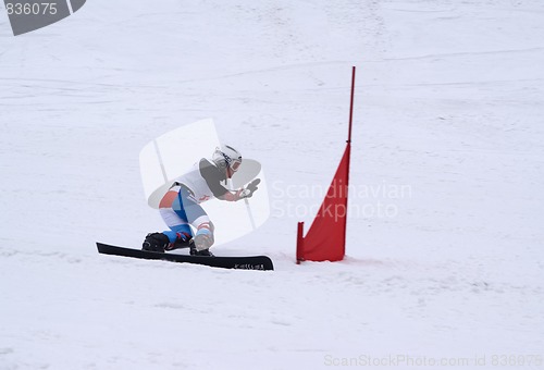 Image of Snowboard. Competition.