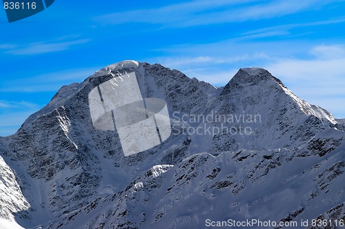 Image of Caucasus Mountains. Donguzorun.