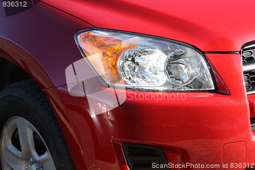 Image of Red car