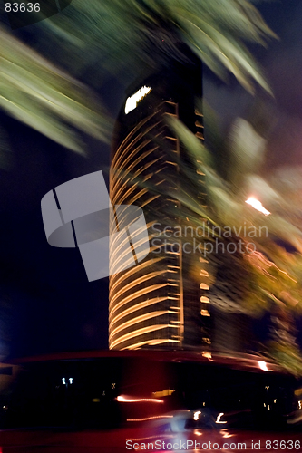 Image of Abstract Blurry Las Vegas Nights