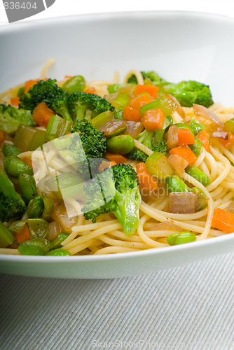 Image of vegetable pasta