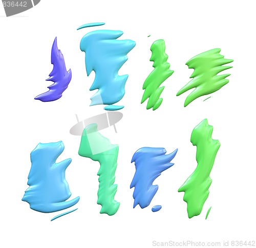 Image of color splash