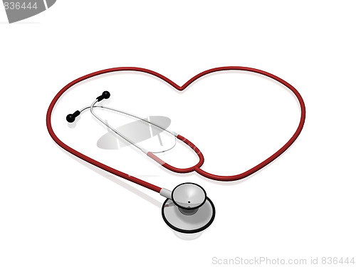 Image of Stethoscope Heart