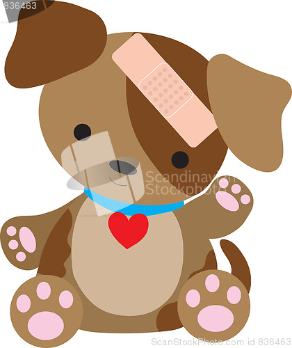 Image of Puppy Bandaid