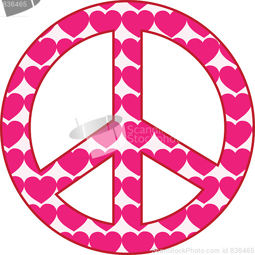 Image of Heart Peace Sign