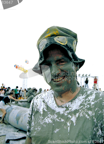 Image of Muddy man