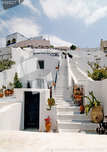 Image of Santorini beautiful buildings