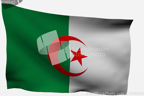 Image of Algeria 3D flag