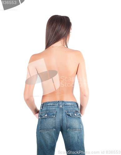 Image of Nacked woman back