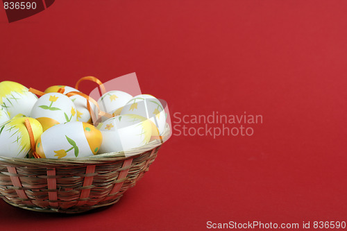 Image of Painted easter eggs 