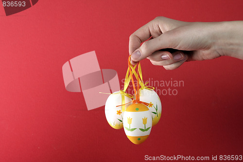 Image of Painted easter eggs 