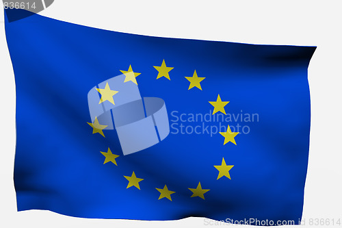 Image of EU 3D flag