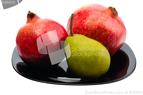 Image of Pear and Pomegranate