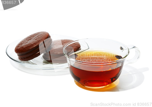 Image of Black Tea in a glass cup