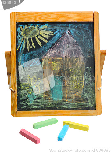 Image of crayon chalk 