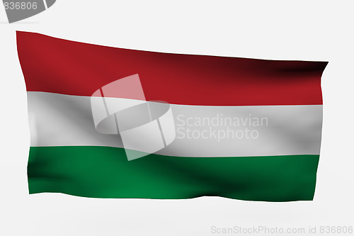 Image of Hungary 3d flag