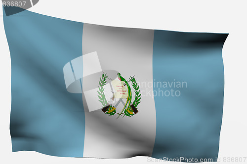 Image of Guatemala 3D Flag