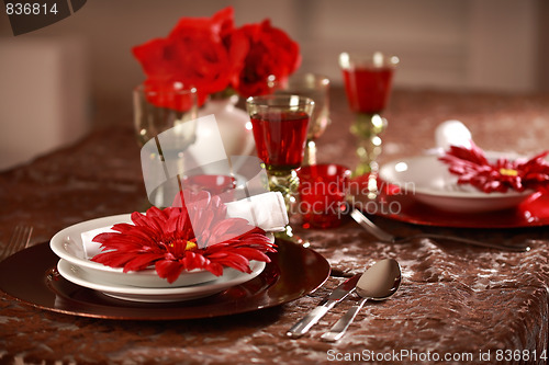 Image of Luxury place setting