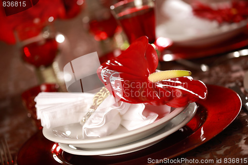 Image of Luxury place setting