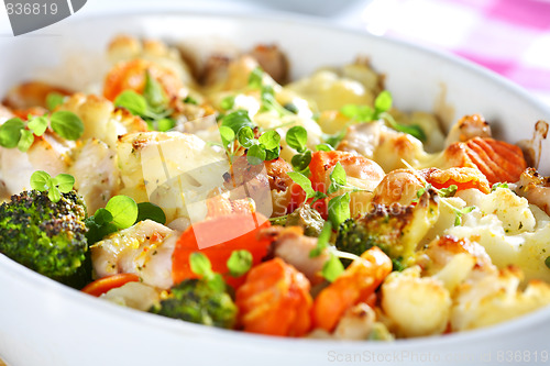 Image of Baked mixed vegetable