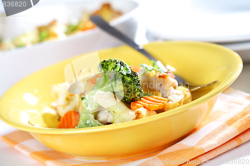 Image of Baked mixed vegetable