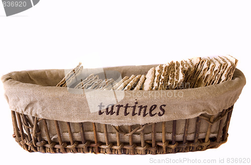Image of crackers basket