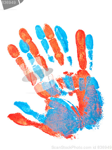 Image of hand prints