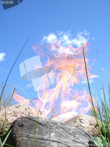Image of flames