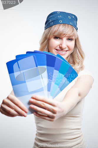 Image of Painting woman