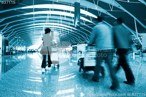 Image of interior of the airport