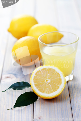 Image of fresh lemon juice