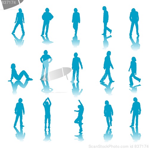 Image of silhouettes
