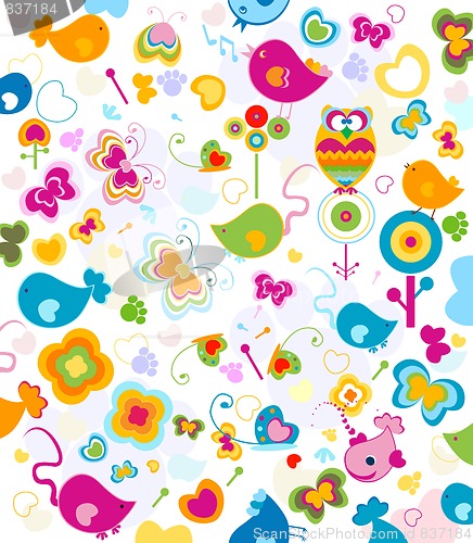 Image of animals pattern