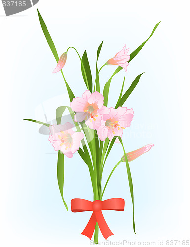 Image of bunch of spring flowers