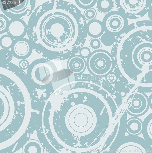 Image of grunge circles composition