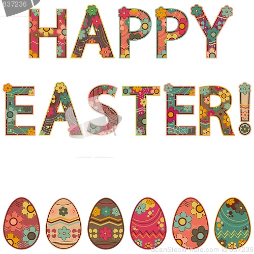 Image of happy easter! 